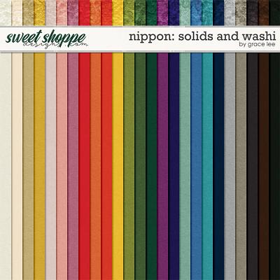 Nippon: Solids and Washi by Grace Lee