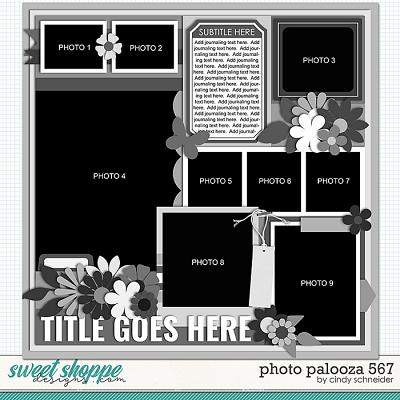 Cindy's Layered Templates - Photo Palooza 567 by Cindy Schneider