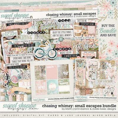 Chasing Whimsy: Small Escapes Bundle by Kristin Cronin-Barrow and Studio Basic Designs