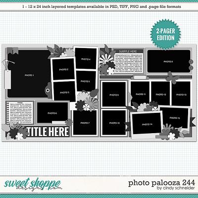 Cindy's Layered Templates - Photo Palooza 244  by Cindy Schneider