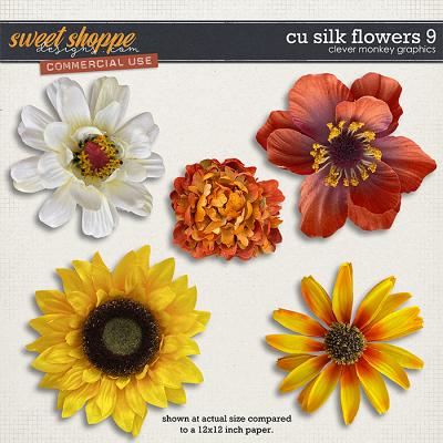 CU Silk Flowers 9 by Clever Monkey Graphics   