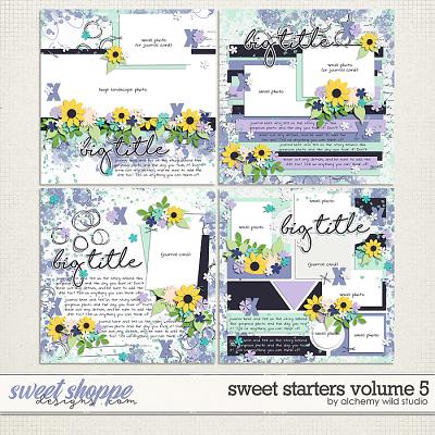 Sweet Starters Volume 5 Layered Templates by Amber