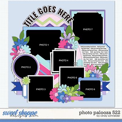 Cindy's Layered Templates - Photo Palooza 522 by Cindy Schneider