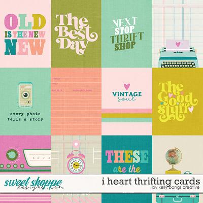 I Heart Thrifting Cards by Kelly Bangs Creative I Heart Thrifting Cards by Kelly Bangs Creative