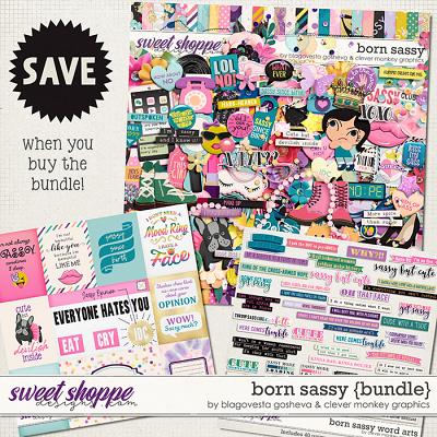 Born Sassy Bundle by Clever Monkey Graphics & Blagovesta Gosheva