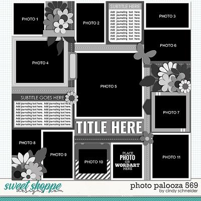 Cindy's Layered Templates - Photo Palooza 569 by Cindy Schneider