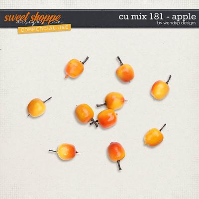 CU Mix 181 - apples by WendyP Designs 