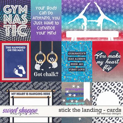 Stick the landing - Cards by WendyP Designs
