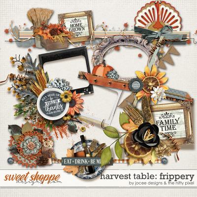 Harvest Table Frippery by JoCee Designs and The Nifty Pixel