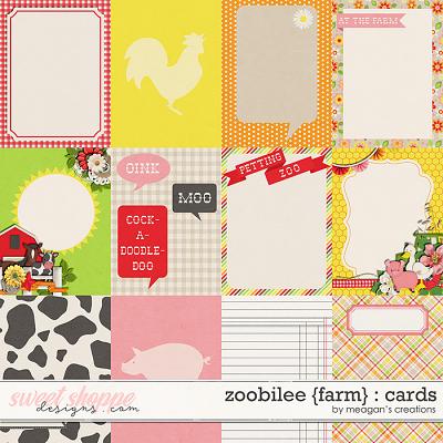 Zoobilee {Farm} : Cards by Meagan's Creations