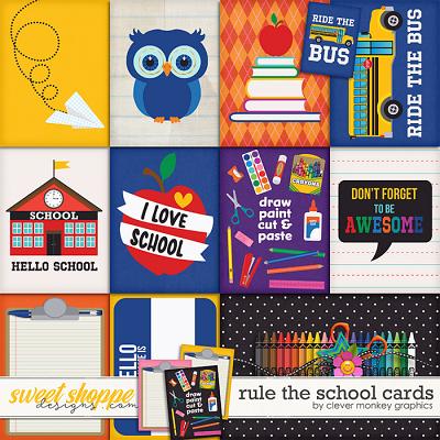 Rule the School Cards by Clever Monkey Graphics