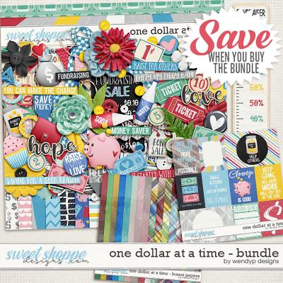 One dollar at a time - bundle by WendyP Designs