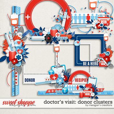 Doctor's Visit: Donor Clusters by Meagan's Creations
