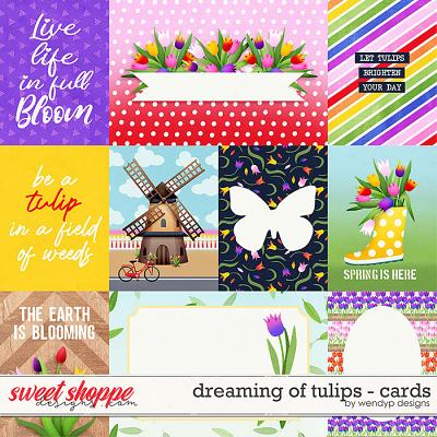 Dreaming of tulips - cards by WendyP Designs