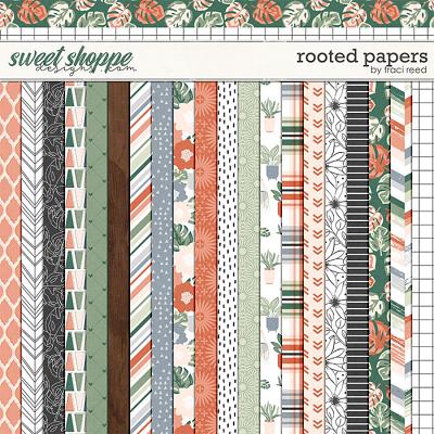 Rooted 12x12 Papers by Traci Reed
