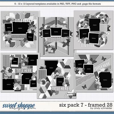 Cindy's Layered Templates - Six Pack 7: Framed 28 by Cindy Schneider