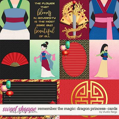 Remember the Magic: DRAGON PRINCESS- CARDS by Studio Flergs