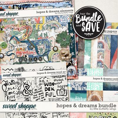 Hopes & Dreams bundle by Little Butterfly Wings