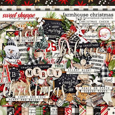 Farmhouse Christmas by Digital Scrapbook Ingredients