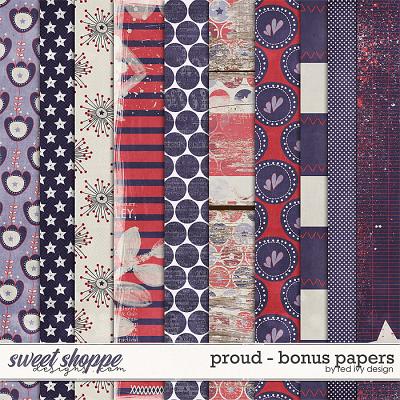 Proud - Bonus Papers by Red Ivy Design