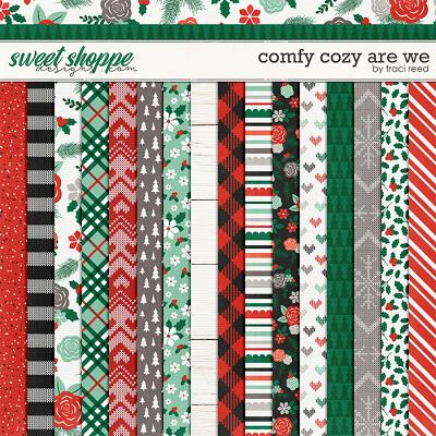Comfy Cozy Are We 12x12 Papers by Traci Reed