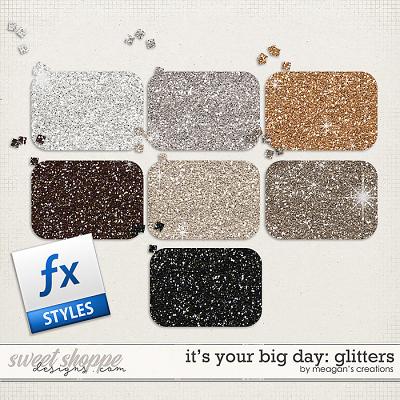 It's Your Big Day: Glitters by Meagan's Creations