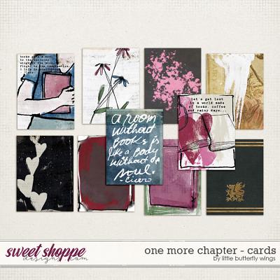 One more chapter - cards by Little Butterfly Wings