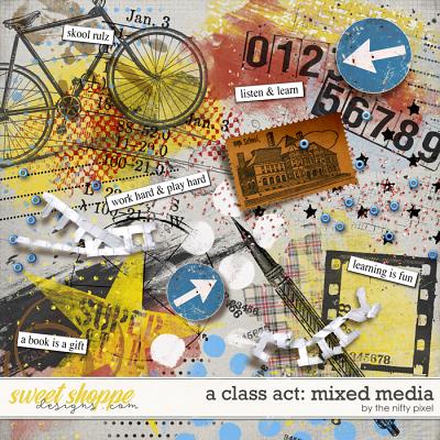 A CLASS ACT | MIXED MEDIA by The Nifty Pixel