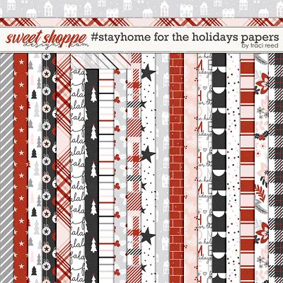 #StayHome for the Holidays: 12x12 Papers by Traci Reed
