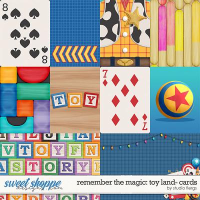 Remember the Magic: TOY LAND- CARDS by Studio Flergs
