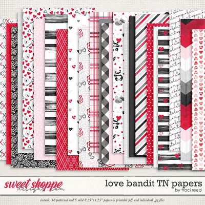 Love Bandit Traveler's Notebook Papers by Traci Reed