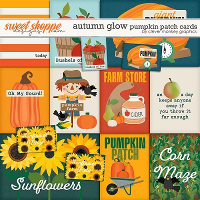 Autumn Glow Pumpkin Patch Cards by Clever Monkey Graphics 