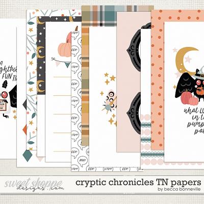 Cryptic Chronicles TN Papers by Becca Bonneville