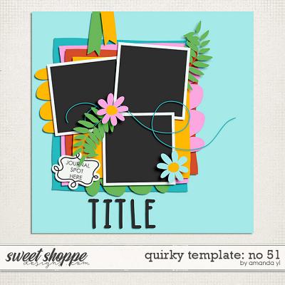 Quirky template no. 51 by Amanda Yi Quirky template no. 51 by Amanda Yi