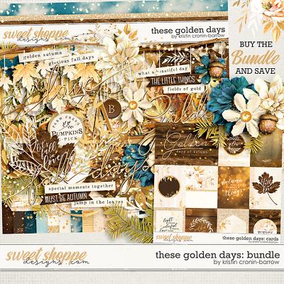 These Golden Days: Bundle by Kristin Cronin-Barrow