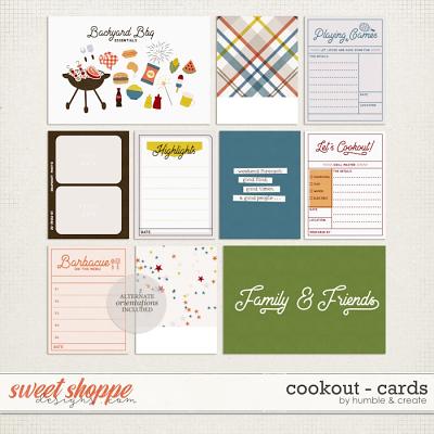 Cookout | Journal Cards - by Humble & Create