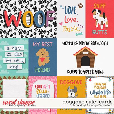 Doggone Cute: cards by Amanda Yi & Meagan's Creations