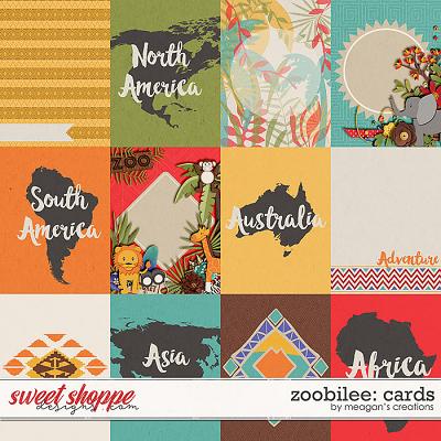 Zoobilee: Cards by Meagan's Creations