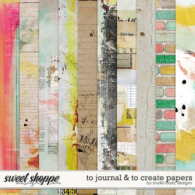 To Journal & To Create Papers by Studio Basic