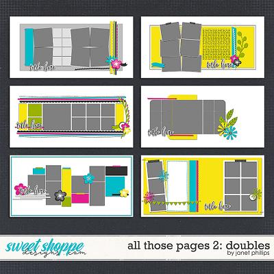 ALL THOSE PAGES 2: DOUBLES by Janet Phillips