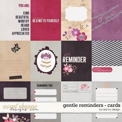 Gentle Reminders - Cards by Red Ivy Design