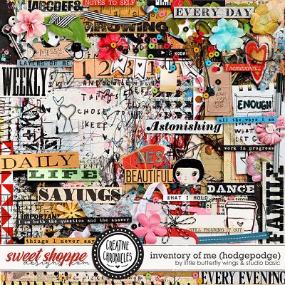 Creative Chronicles: Inventory Of Me Hodgepodge Frenzy by Little Butterfly Wings & Studio Basic