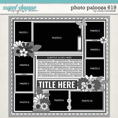 Cindy's Layered Templates - Photo Palooza 619 by Cindy Schneider