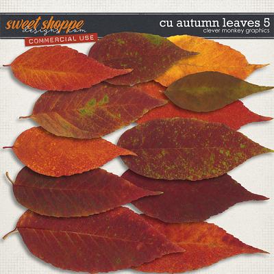 CU Autumn Leaves 5 by Clever Monkey Graphics