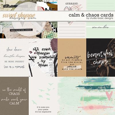 Calm & Chaos Cards by Studio Basic
