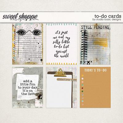 To-Do Cards by Studio Basic 