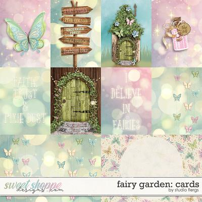 Fairy Garden: CARDS by Studio Flergs