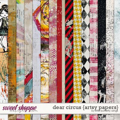 Dear Circus {artsy papers} by Little Butterfly Wings