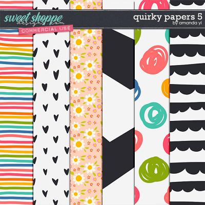 CU Quirky Papers 5 by Amanda Yi