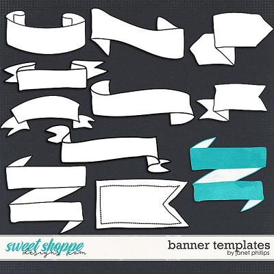 Banner Templates by Janet Phillips